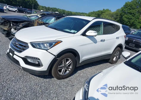 2018 Hyundai Santa Fe Sport 2.4L z USA, uszkodzony, nr VIN 5NMZUDLB5JH054699
